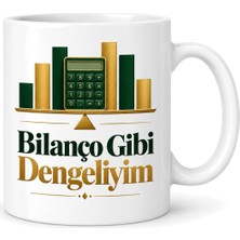Bşk Virgo Dengeli Bilanço Tasarımlı Porselen Kupa - Model 355 BSK2026