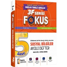 Bi Bigelio İsem 5. Sınıf Fokus Sosyal Bilgiler Akıllı Defter İsem Yayıncılık