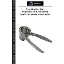 Terrien Özel Üretim Alet Atıştırmalık Kuruyemiş Fındık Kıracağı Metal Yaylı