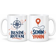 Bşk Virgo Benim Rotam Senin Yanın 2'li Porselen Kupa Seti - Model 314 BSK2026
