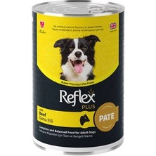 Urfakent Pate Içinde Et Parçacıklı Dana Etli Yetişkin Köpek Konservesi 395 gr