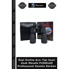 Terrien Özel Üretim Avcı Tipi Seyir Uzak Mesafe P2060X60 Profesyonel Zoomlu Dürbün