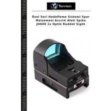 Terrien Özel Seri Hedefleme Sistemi Spor Malzemesi Avcılık Aleti Spike JH600 1x Optik Reddot Sight