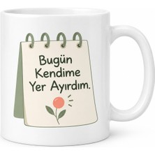 Bşk Virgo Sessiz Takvim Tasarımlı Porselen Kupa - Model 438 BSK2026