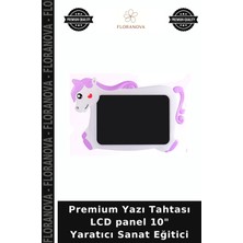 Floranova Premium Yazı Tahtası LCD Panel 10" Yaratıcı Sanat Eğitici