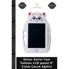 Floranova Delux Serisi Yazı Tahtası LCD Panel 9" Çizim Çocuk Eğitici