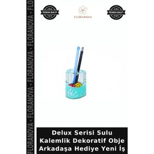 Floranova Delux Serisi Sulu Kalemlik Dekoratif Obje Arkadaşa Hediye Yeni Iş
