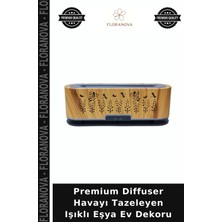 Floranova Premium Diffuser Havayı Tazeleyen Işıklı Eşya Ev Dekoru