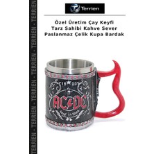 Terrien Özel Üretim Çay Keyfi Tarz Sahibi Kahve Sever Paslanmaz Çelik Kupa Bardak