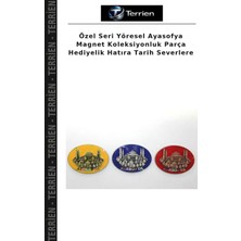 Terrien Özel Seri Yöresel Ayasofya Magnet Koleksiyonluk Parça Hediyelik Hatıra Tarih Severlere