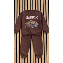 NerKids Erkek Çocuk Roblox Baskılı Takım