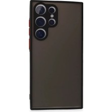 Urfakent Samsung Galaxy S24 Ultra Uyumlu Kılıf Montreal Silikon Kapak - Siyah