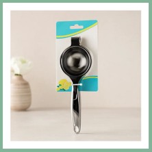 Bşk Virgo Kollu Çelik Limon ve Meyve Sıkacağı (21.5 cm Saplı) BSK2026