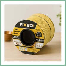 Bşk Virgo Kapı Pencere D-Profil Fitil 9x6 mm Kahverengi 100 M BSK2026