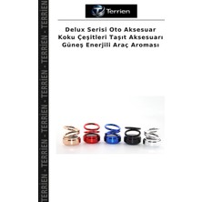 Terrien Delux Serisi Oto Aksesuar Koku Çeşitleri Taşıt Aksesuarı Güneş Enerjili Araç Aroması