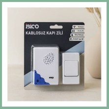 Bşk Virgo Pilli Kablosuz Kapı Zili - 50M, 16 Melodi BSK2026
