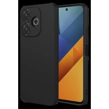 Urfakent Xiaomi Redmi 13 4g Uyumlu Kılıf Nano Içi Kadife Silikon - Siyah