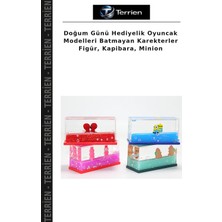 Terrien Doğum Günü Hediyelik Oyuncak Modelleri Batmayan Karekterler Figür, Kapibara, Minion