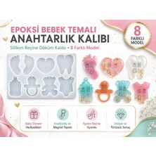 Mergaf Silikon Reçine Döküm Kalıbı • 8 Farklı Model