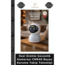 Floranova Özel Üretim Güvenlik Kamerası CMR40 Beyaz Koruma Takip Teknoloji