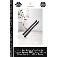 Floranova Özel Seri Buharlı Temizleyici Uzatma Borusu CB08C Yedek Parça Cihaz Uzantısı Makine Gereci