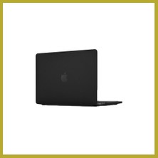 Bezos Macbook Pro 16.2 2021 Macbook Buzlu Kapak - Siyah Bcks