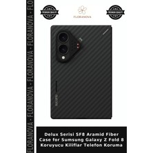 Floranova Delux Serisi Sf8 Aramid Fiber Case For Sumsung Galaxy Z Fold 8 Koruyucu Kiliflar Telefon Koruma