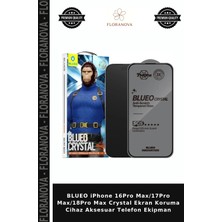 Floranova Blueo iPhone 16PRO MAX/17PRO MAX/18PRO Max Crystal Ekran Koruma Cihaz Aksesuar Telefon Ekipman