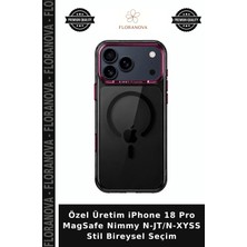 Floranova Özel Üretim iPhone 18 Pro Magsafe Nimmy N-Jt/n-Xyss Stil Bireysel Seçim