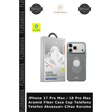 Floranova iPhone 17 Pro Max / 18 Pro Max Aramid Fiber Case Cep Telefonu Telefon Aksesuarı Cihaz Koruma
