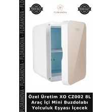 Floranova Özel Üretim Xo CZ002 8l Araç Içi Mini Buzdolabı Yolculuk Eşyası Içecek