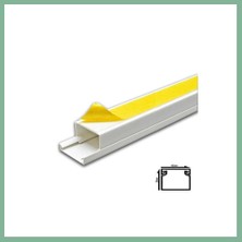Bşk Virgo Kablo Kanalı 40X25 2mt Yapışkanlı BSK2026
