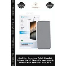 Floranova Özel Seri Samsung Fold8 Hayalet Privacy Hd 9d Ekran Koruyucu Akıllı Telefon Cep Aksesuarı Cam Film