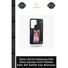 Floranova Delux Serisi Samsung S26 Ultra Uyumlu Kılıf Telefon Kabı Stil Sahibi Cep Aksesuar