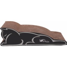 Mythriva M-Pets My Scratchy Baltimore Karton Tırmalama Siyah