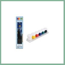 Bşk Virgo 121 6 Lı Akrilik Boya Pvc Şise BSK2026