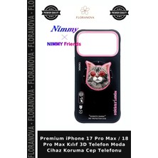 Floranova Premium iPhone 17 Pro Max / 18 Pro Max Kılıf 3D Telefon Moda Cihaz Koruma Cep Telefonu