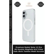 Floranova Premium Redmi Note 13 Pro 4g Uyumlu Magsafe Kılıf Cihaz Kabı Akıllı Telefon Mobil Koruma
