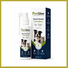 Bezos Patiglow Kedi ve Köpek Ağız ve Diş Bakım Spreyi 50 ml Bcks