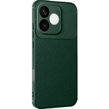 Huawei Honor 600 Lite Auto Focus Karbon Kapak - Koyu Yeşil