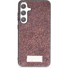 Onegif Samsung Galaxy A25 5g Bright Simli Kapak - Derin Mor