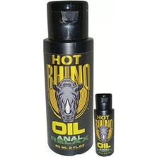 Hat Rhino Analrelax Oil 2 Adet Kadınlar ve Ap.erkekler Için Analrahatlatıcı Kasgevşetici Kaydırıcıyağ 60 ml