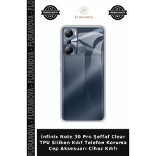 Floranova Infinix Note 30 Pro Şeffaf Clear Tpu Silikon Kılıf Telefon Koruma Cep Aksesuarı Cihaz Kılıfı
