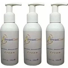 Süper Breast Gain Kadınlara Özel Göğüs Bakım Kremi 120ML x 3 Adet