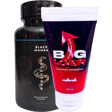 Bglover Günlükpenisbakım Masaj Kremi 50ML + Siyahkobra Erkeklere Özel 60LI