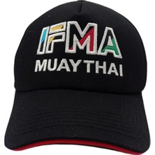DragonDo 50325AC Şapka IFMA Logo Nakışlı Muaythai Şapka