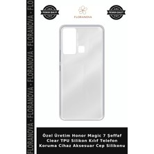 Floranova Özel Üretim Honor Magic 7 Şeffaf Clear Tpu Silikon Kılıf Telefon Koruma Cihaz Aksesuar Cep Silikonu