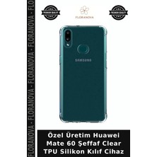 Floranova Özel Üretim Huawei Mate 60 Şeffaf Clear Tpu Silikon Kılıf Cihaz
