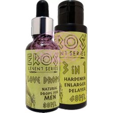 Eros Legent Erkeğe Özeı 3 Özellik Bakım Kremi 60 ml + Erkekdamla 30 ml
