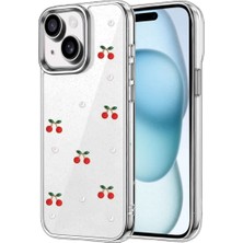 Apple Iphone 15 Fiyonk Desenli Kapak - Desen 9